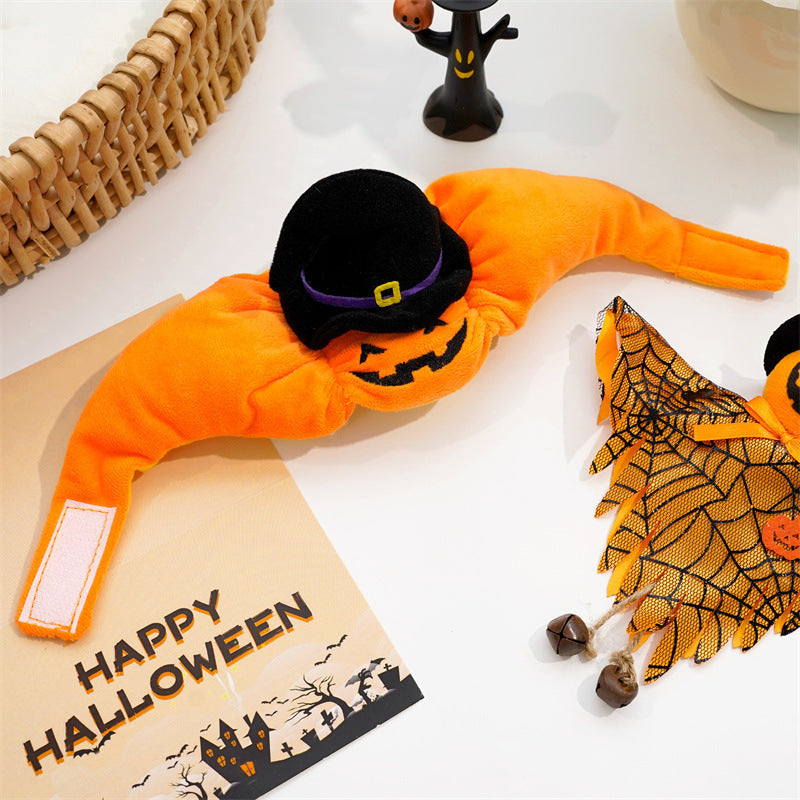 SpookyTail Pumpkin – Traje de Calabaza para Mascotas