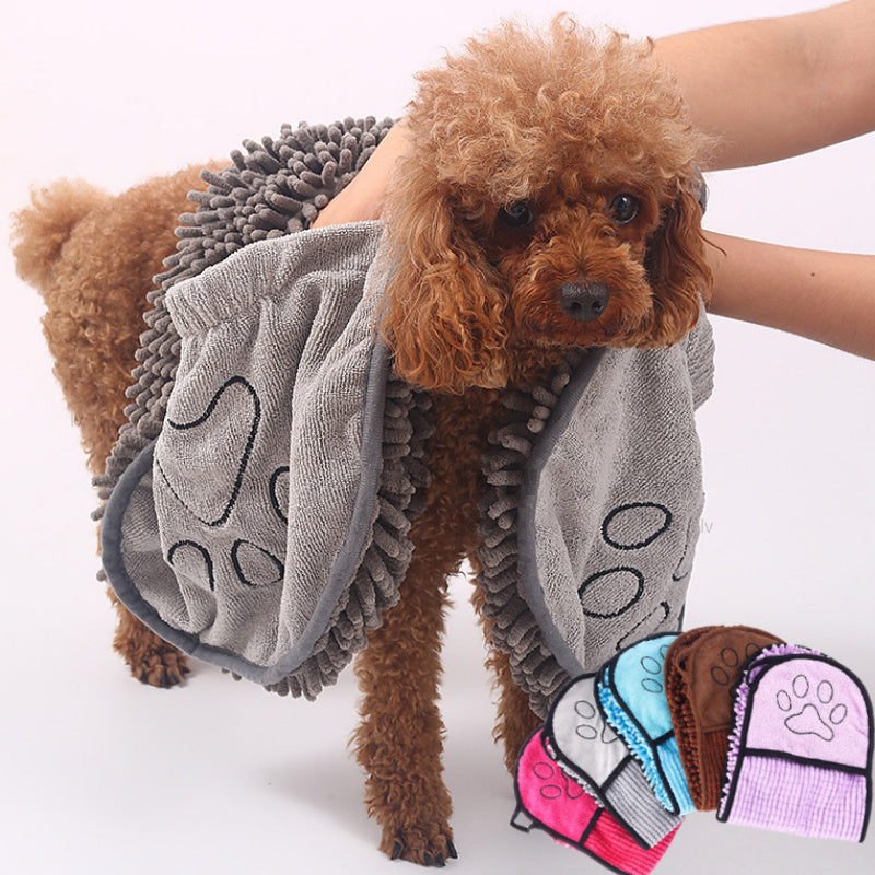 DryPaw Towel – Toalla de Microfibra Ultra Absorbente para Mascotas