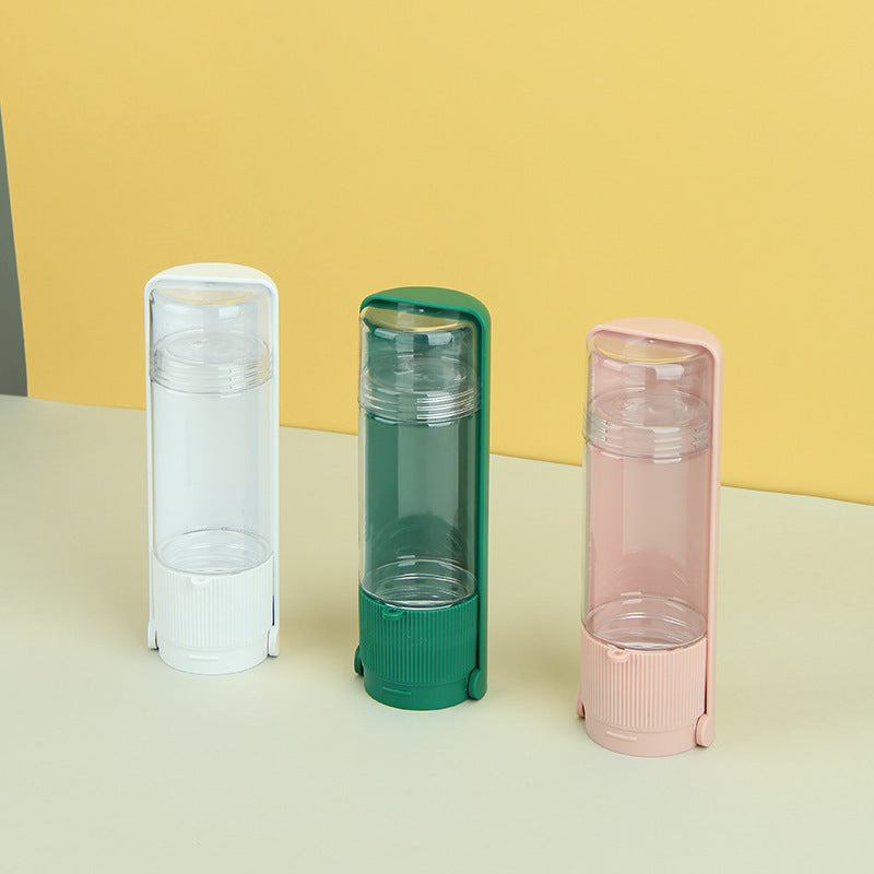 TravelPet Duo – Botella Portátil 2 en 1 para Agua y Alimento